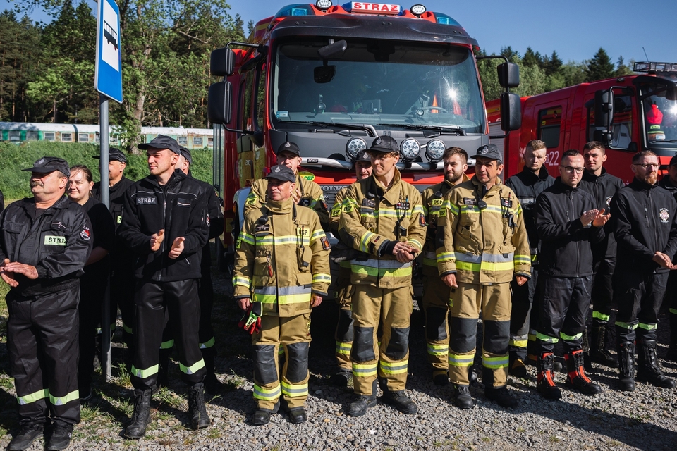 Polsko-słowackie ćwiczenia pożarnicze Nowy Łupków 2023